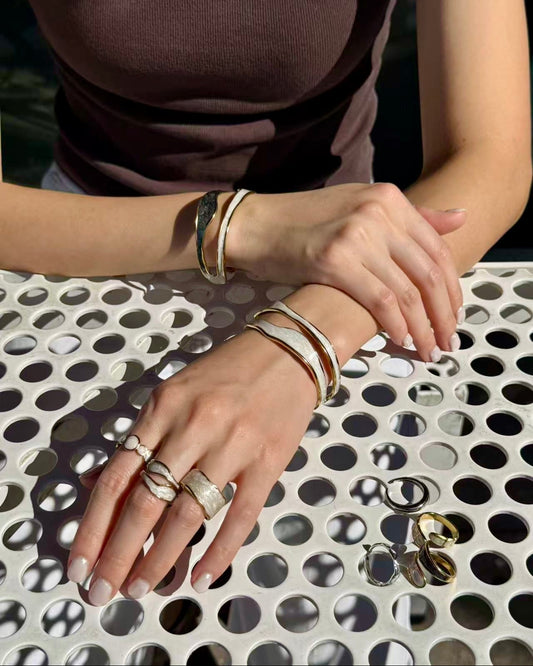 Ripple Cuff Bracelet